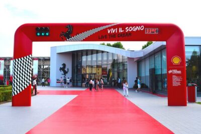 All In: Lambo,Ferrari,Balsamic,Wine, Parmigiano, PrivateTransport - Lamborghini Museum MUDETEC: machines, prototypes, and famous names