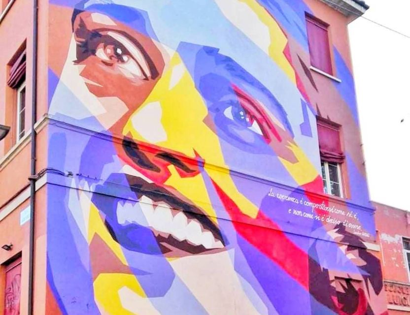 Bologna: Street Art Tour on Electric Bike - Meet the Artists: Gutiérrez, Hitnes, Andreco, Bastardilla