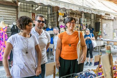 Bologna Walking Tour & Traditional Cooking Class with Wine - Piazza Re Enzo: a simple start that gets you walking fast