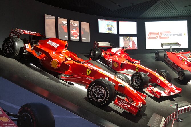 Ferrari World: Museums, Factory tour, Simulator,private transport - Price and value: what $508.89 actually buys