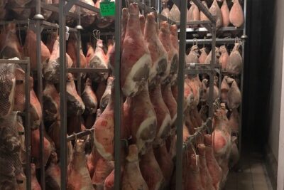 Modena Food:Prosciutto,Parmigiano,Balsamic,Wine,Lunch,Transport - Stop 2: Prosciuttificio Leonardi and Prosciutto Made in Phases
